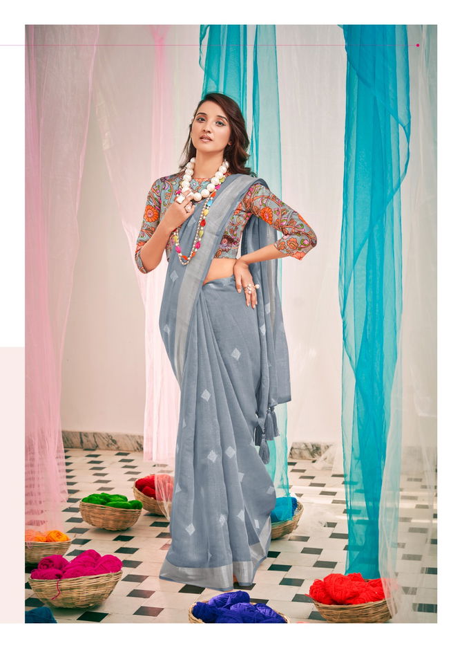 Shreyans Mashroo Designer Sarees Catalog
